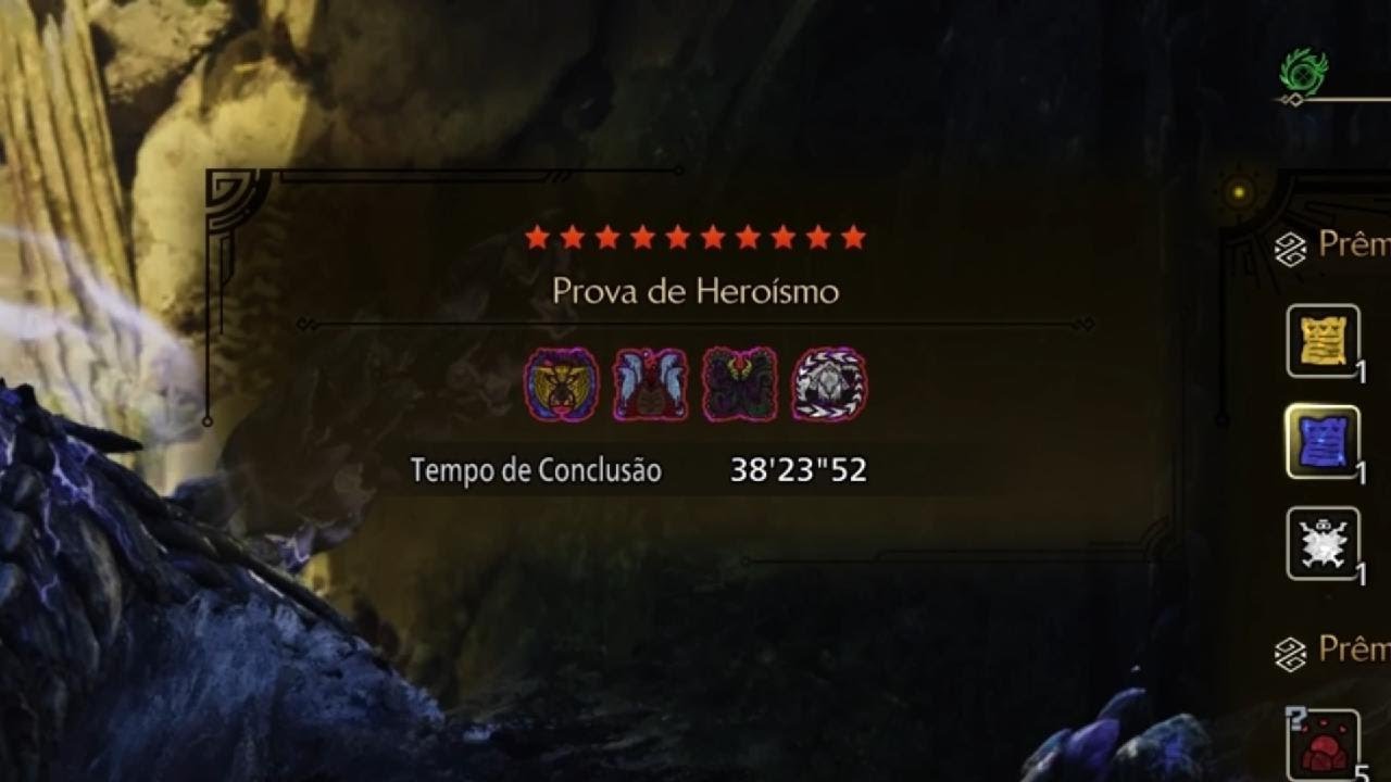 MH Wilds - Prova de um heroi