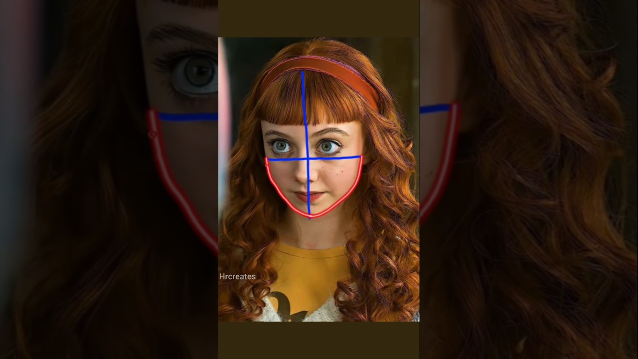 🤫Секретный трюк, чтобы нарисовать Агнес из среды 2 сезона ✨#ytshorts #tutorial