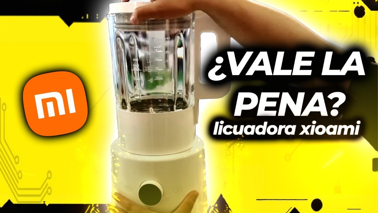 ¿Vale la pena? Descubre la licuadora de Xioami smart blender