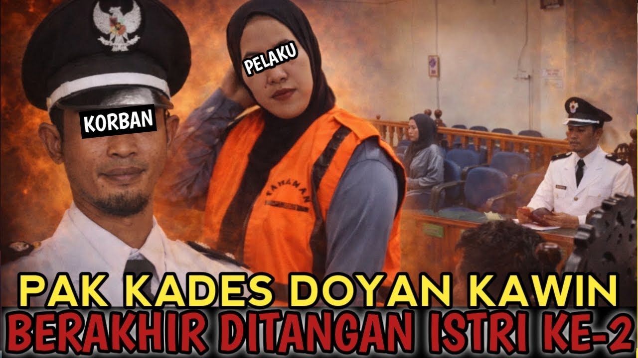 HOBI KAWIN PAK KADES DIPENSIUNKAN PERMANEN OLEH ISTRI KEDUANYA