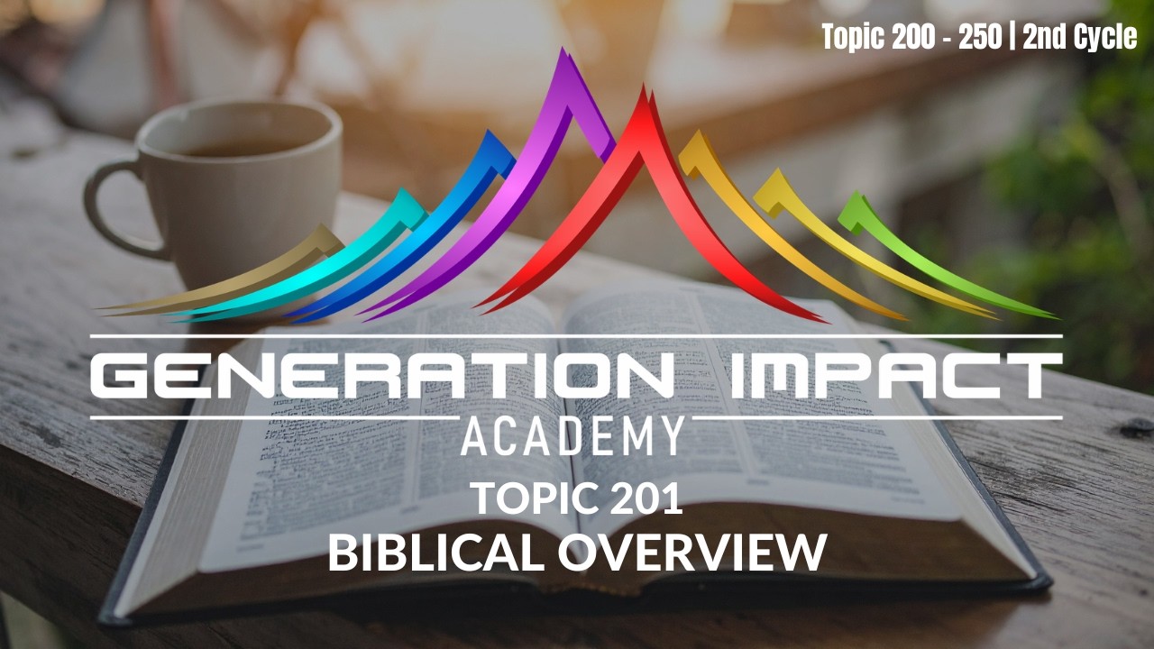 Biblical Overview | Bible College Theology Lecture | Ps Leslie Hessel