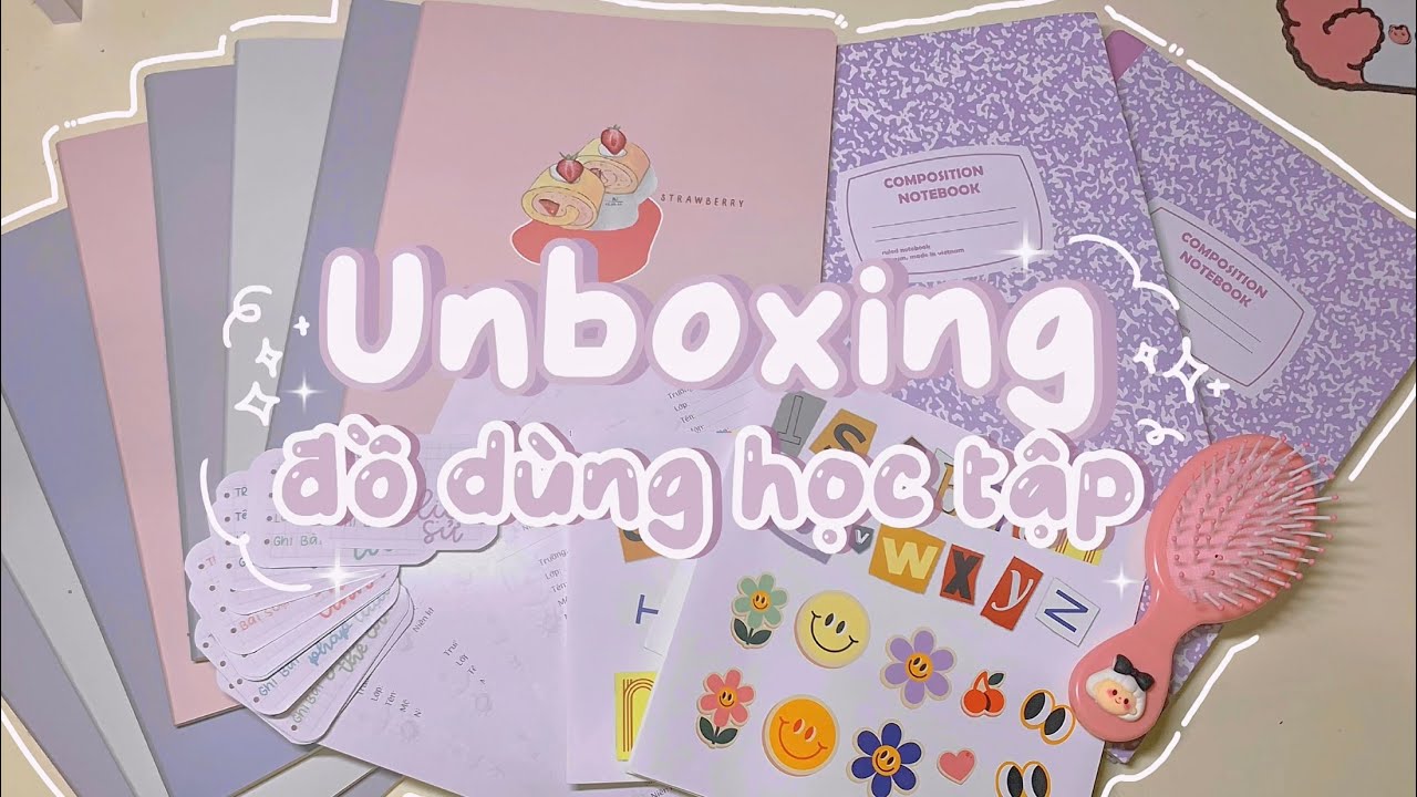 🍰UNBOXING STATIONERY HAUL || Cùng Unbox Đồ Dùng Học Tập Siêu Xinh Cho Năm Học Mới 🌷|| Tandoo 🎀
