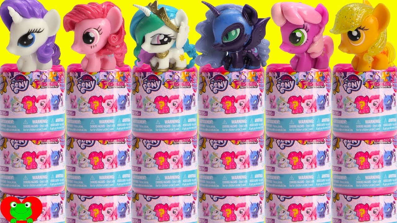 Opening My Little Pony Fashems Series 9 Nightmare Moon and Princess Celestia