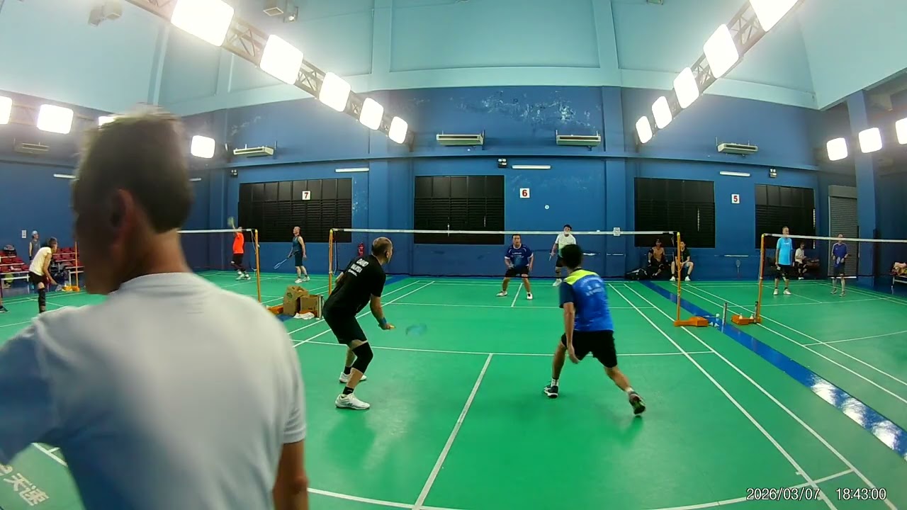 7MAR26 CRC FRIENDLY AUN-DAVID LEE VS MICHAEL TOH TEIK GHEE-ALVIN LOW PEK AUN 17-21, 20-22