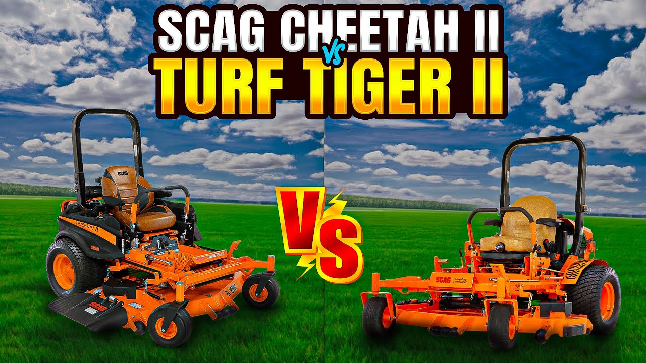 SCAG Cheetah II против Turf Tiger II: подробный обзор!