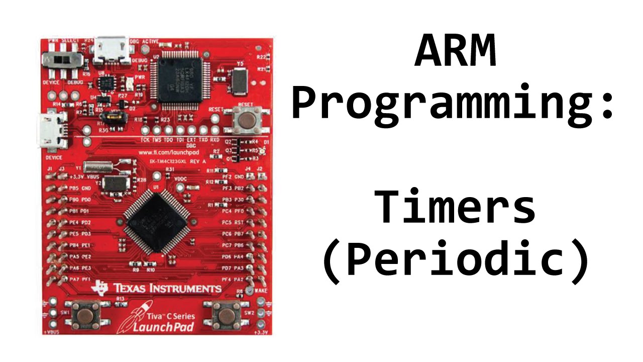TM4C123 Tutorial: Timers (Periodic Mode)