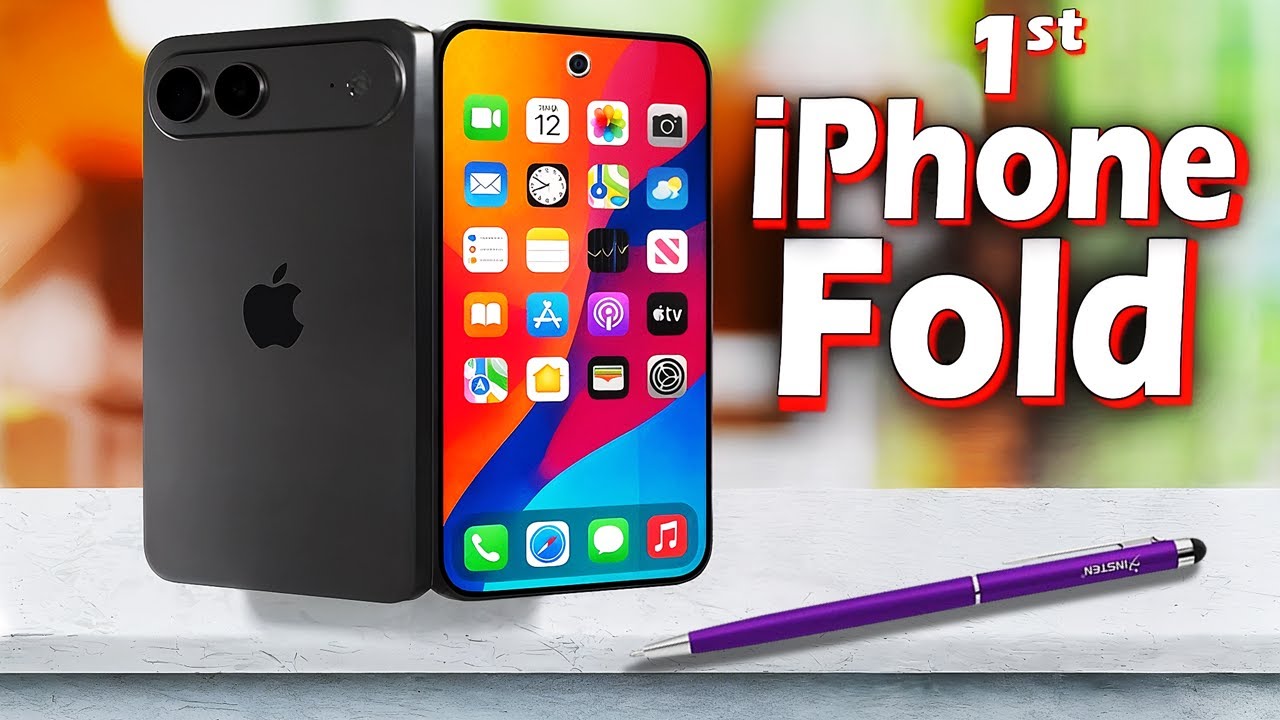 iPhone Fold - Apple's Answer to Samsung!✌️