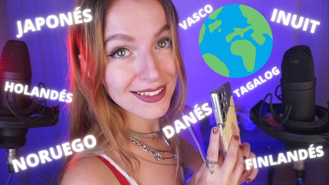 PALABRAS HECHAS PARA EL ASMR PERO INTRADUCIBLES DE OREJA A OREJA