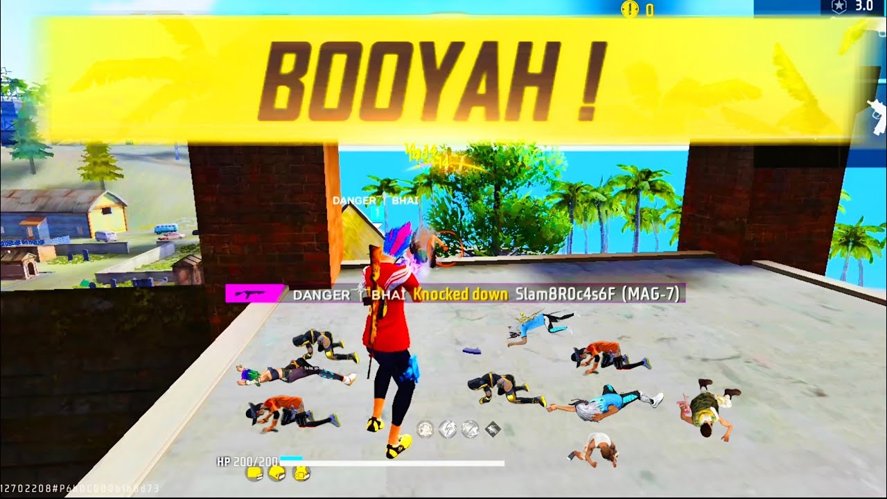 Solo vs Squad Gameplay 🎮 Br Ranked Match ☠️ Entry On Graveyard 🥲 