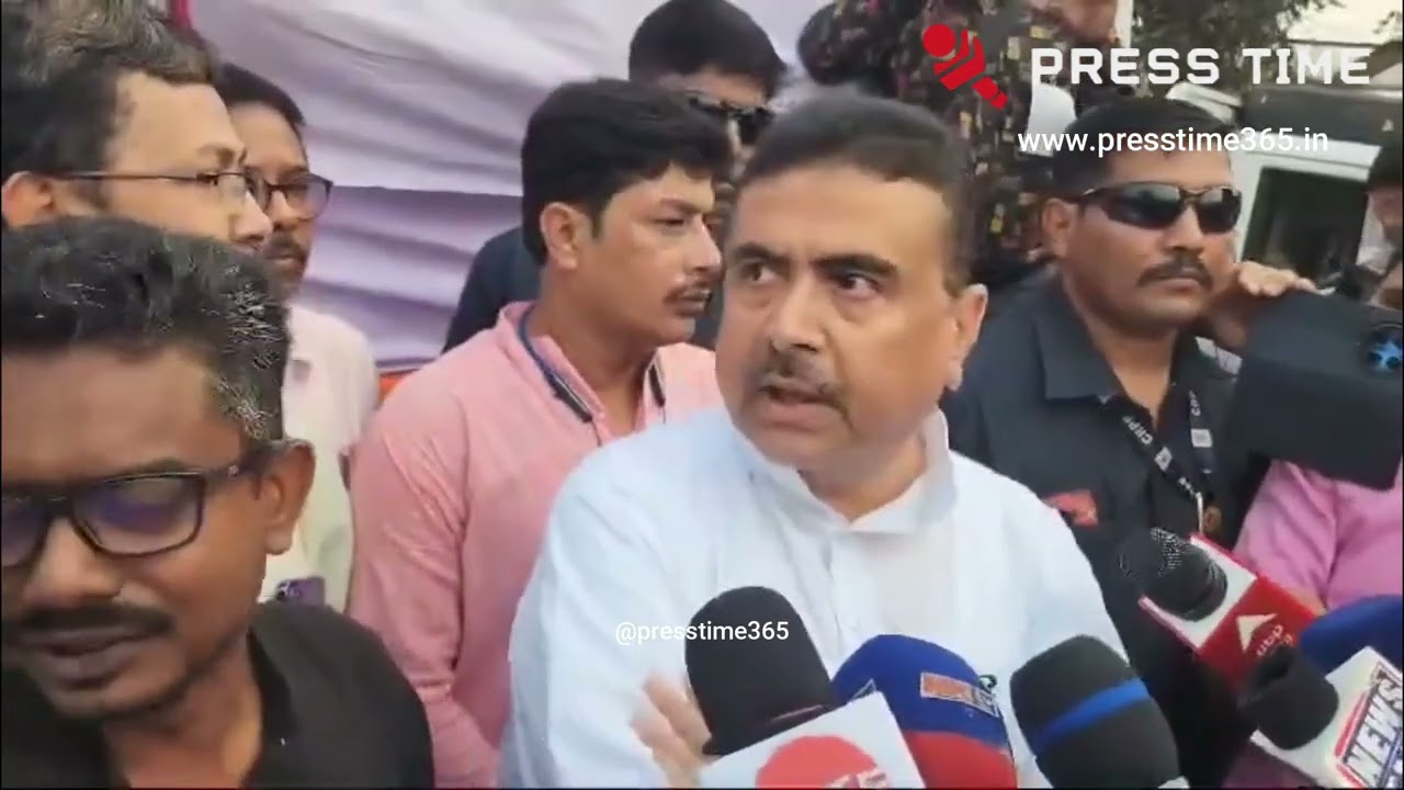 Suvendu Adhikari&rsquo;s Powerful Press Byte: Insights from Kolkata | @SuvenduWB