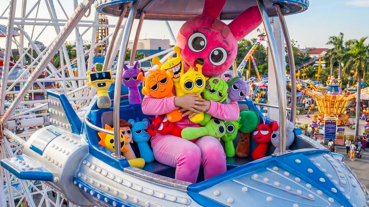 Pinki Discovers Sprunki on a Spaceship… How Is This Possible?!