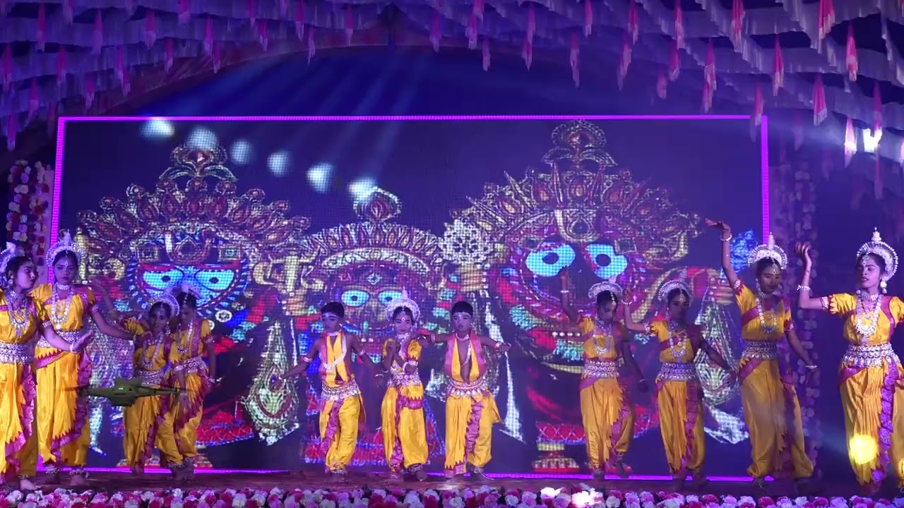 Juge Juge Jagannath Odissi Dance . Odia Jagannath Bhajan Dance .