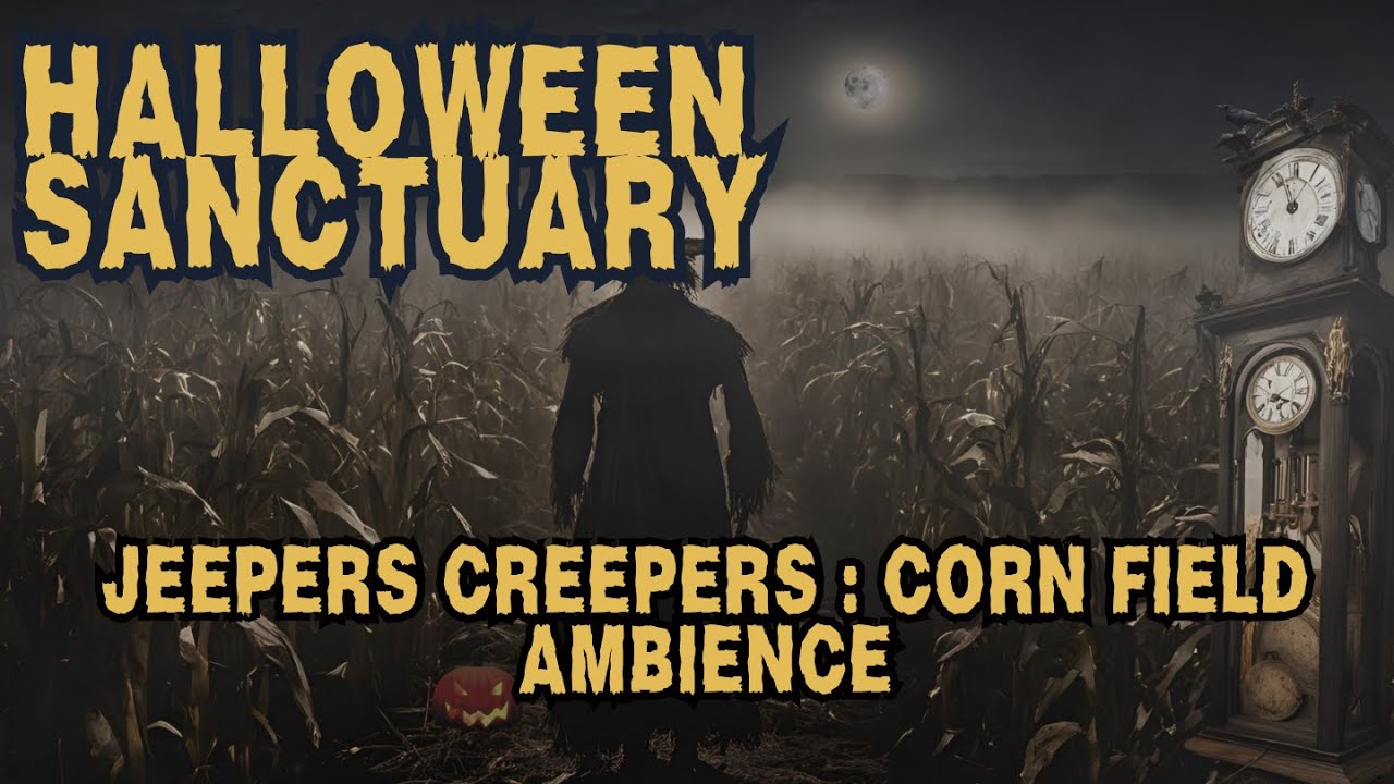 Halloween Cornfield Ambience | Scarecrow Halloween Creeper