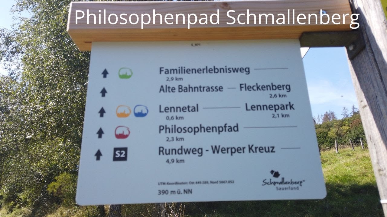 (Film 37) Der Philosophenpad in Schmallenberg, Sauerland