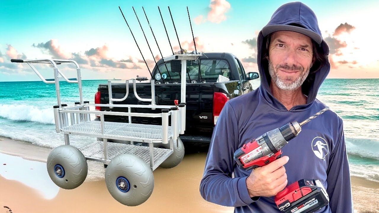 Изготовление пляжной тележки на заказ. Что нужно для сборки тележки для рыбалки с берега