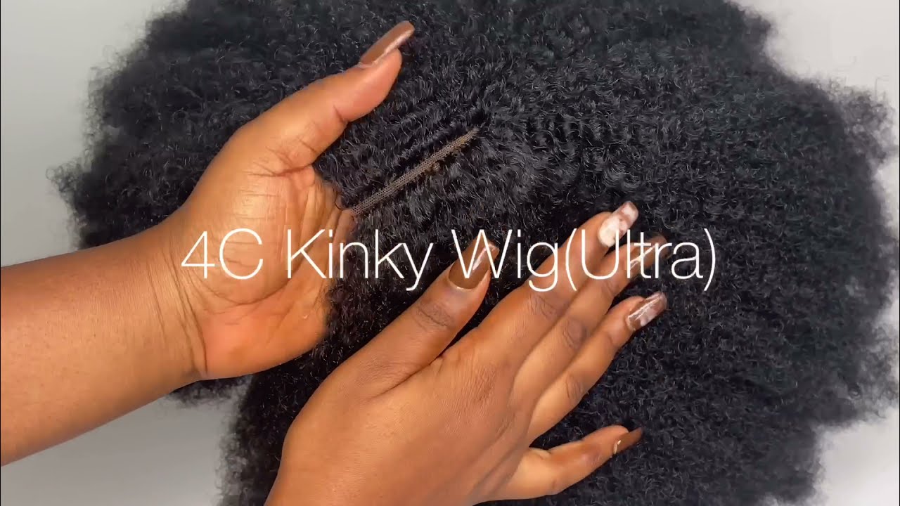 The Best Natural Fibre Hair Wig | 4C Kinky Wig(ULTRA) | All Things Savvy | Link in description