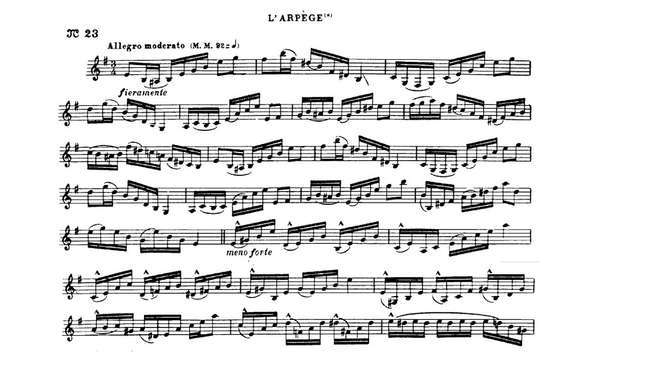 Theo Charlier: Study n. 23 "L' Arpège" (David Baldwin, trumpet)