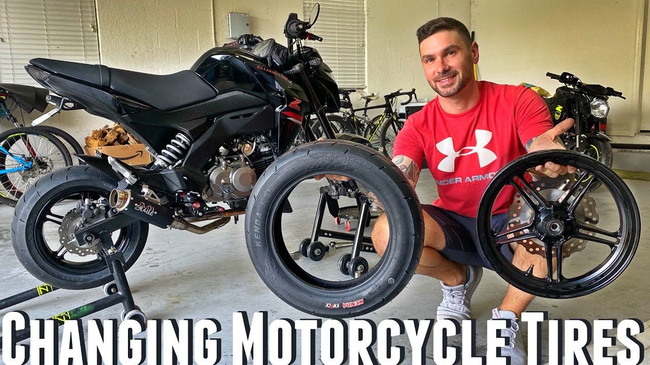 How To Change Your Own Motorcycle Tires