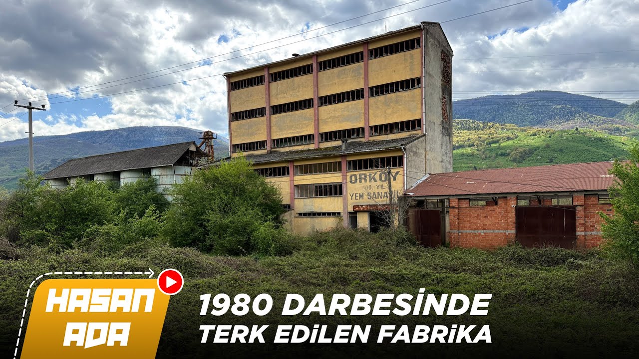TERK EDİLMİŞ FABRİKAYA GİRDİM - DARBE ZAMANI KAPANMIŞ