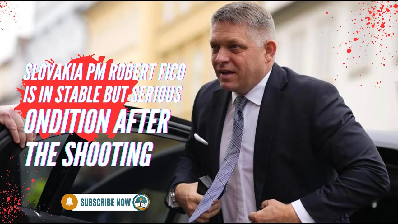 Slovakia PM Robert Fico is in stable but serious condition after the shooting. #Shooting #RobertFico