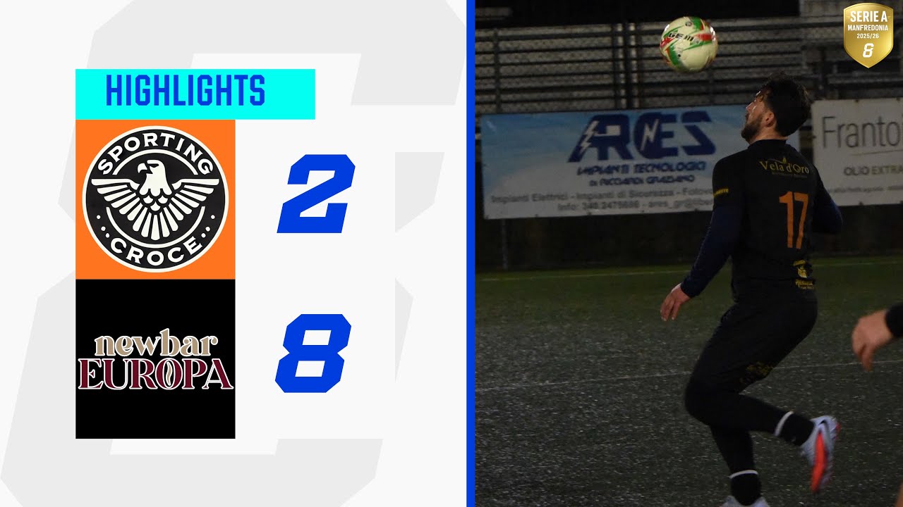 Santoro-goal. New Bar Europa supera Sporting Croce