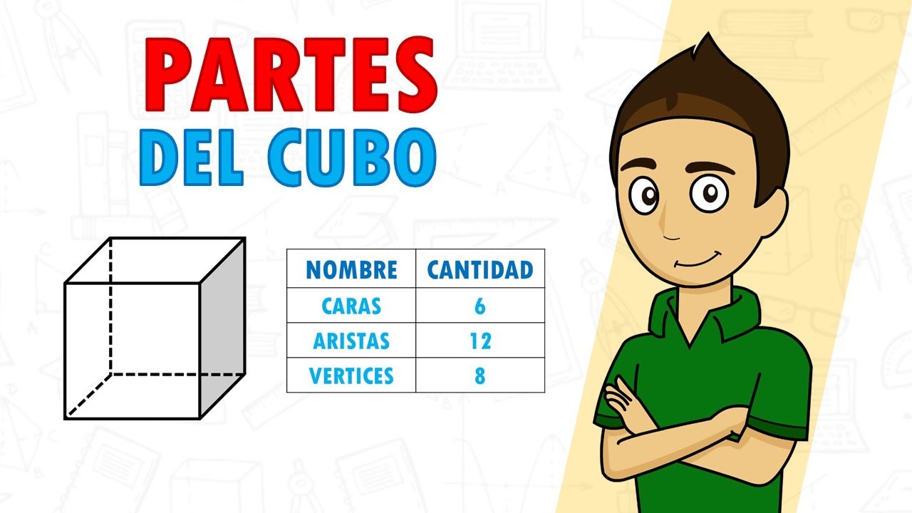 PARTES DE UN CUBO Super facil - Para principiantes