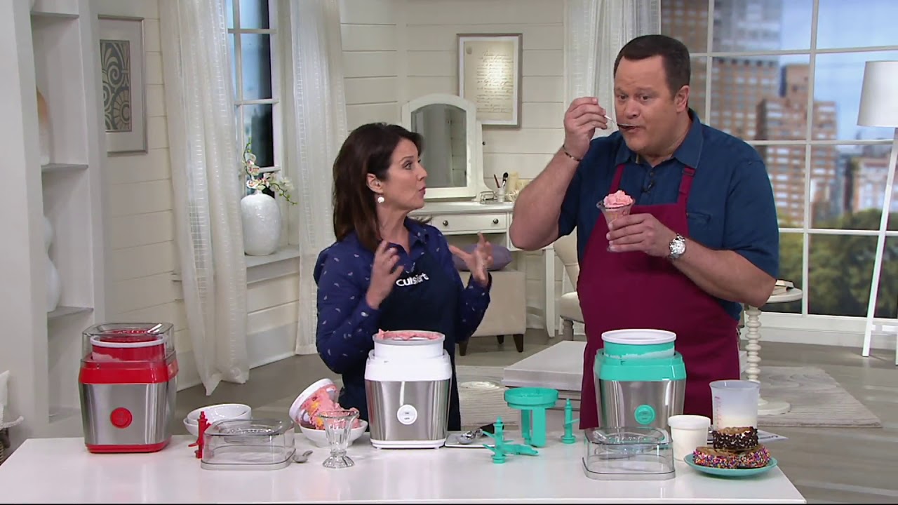 Cuisinart Fruit Scoop Ice Cream Maker w/Ice Cream Scoop on QVC