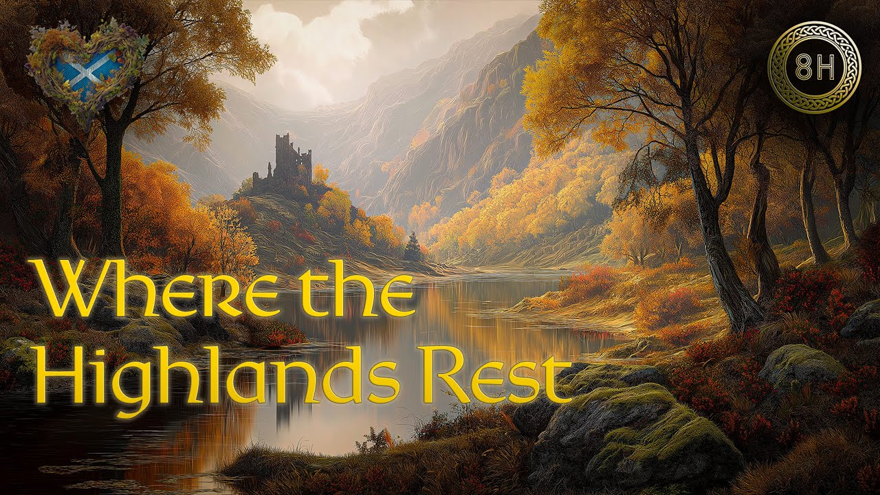 🍂 Where the Highlands Rest | 8 Hour Celtic Ambient Music for Writing, Focus & Creative Flow
