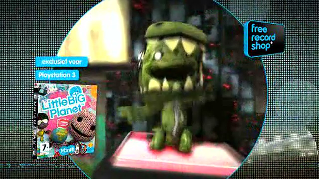 Promo Free Record Shop - SackZilla ~ Little Big Planet Commercial