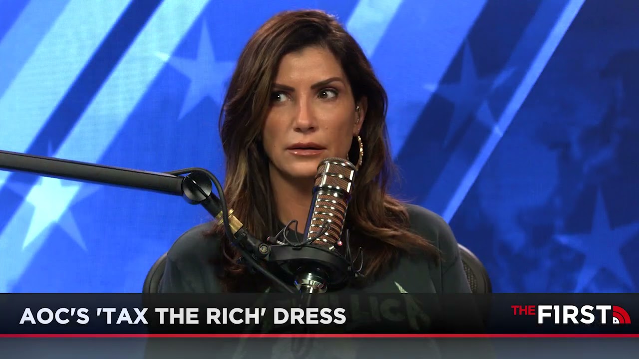 AOC's 'Tax The Rich' Dress | The Dana Show
