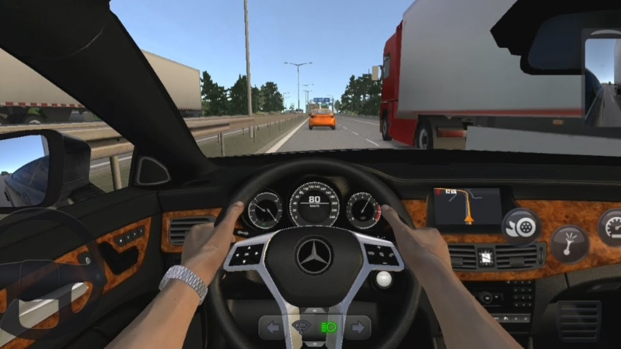 Mercedes-Benz C63 AMG 2014 | DLC MOD | Truck Simulator Ultimate | Ultra Graphics | Andriod Gameplay
