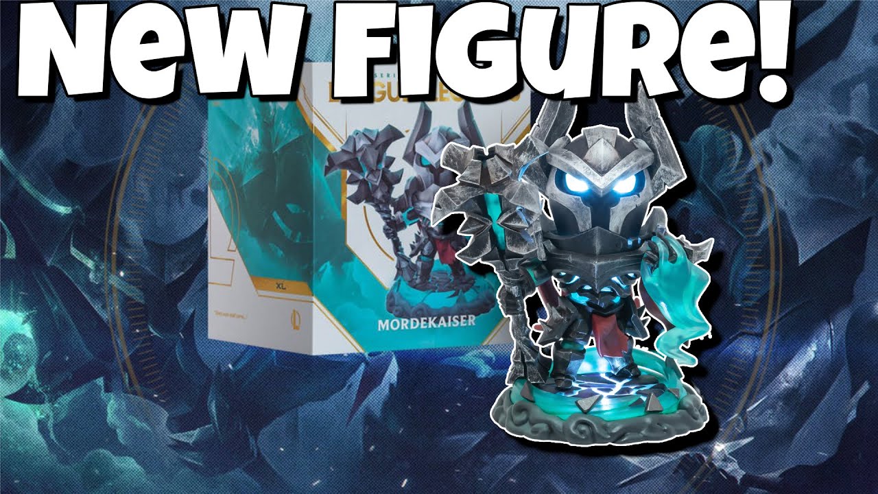 New Mordekaiser XL figure on Riot games Merch store League of legends