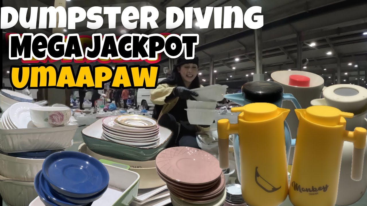 NAKAKAINTENSE NA PAMUMULOT NG MGA BINASURANG GAMIT NA MAGAGANDA | DUMPSTER DIVING | BESTIE BUDDY