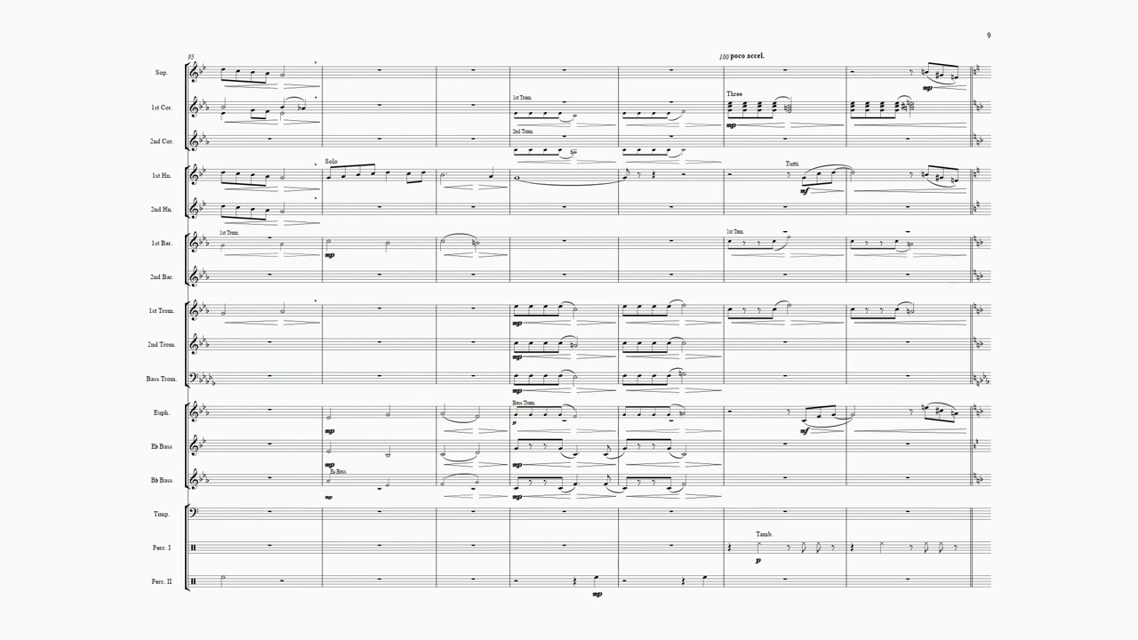 Three Carols at Midnight (Brass Band) Martin Cordner