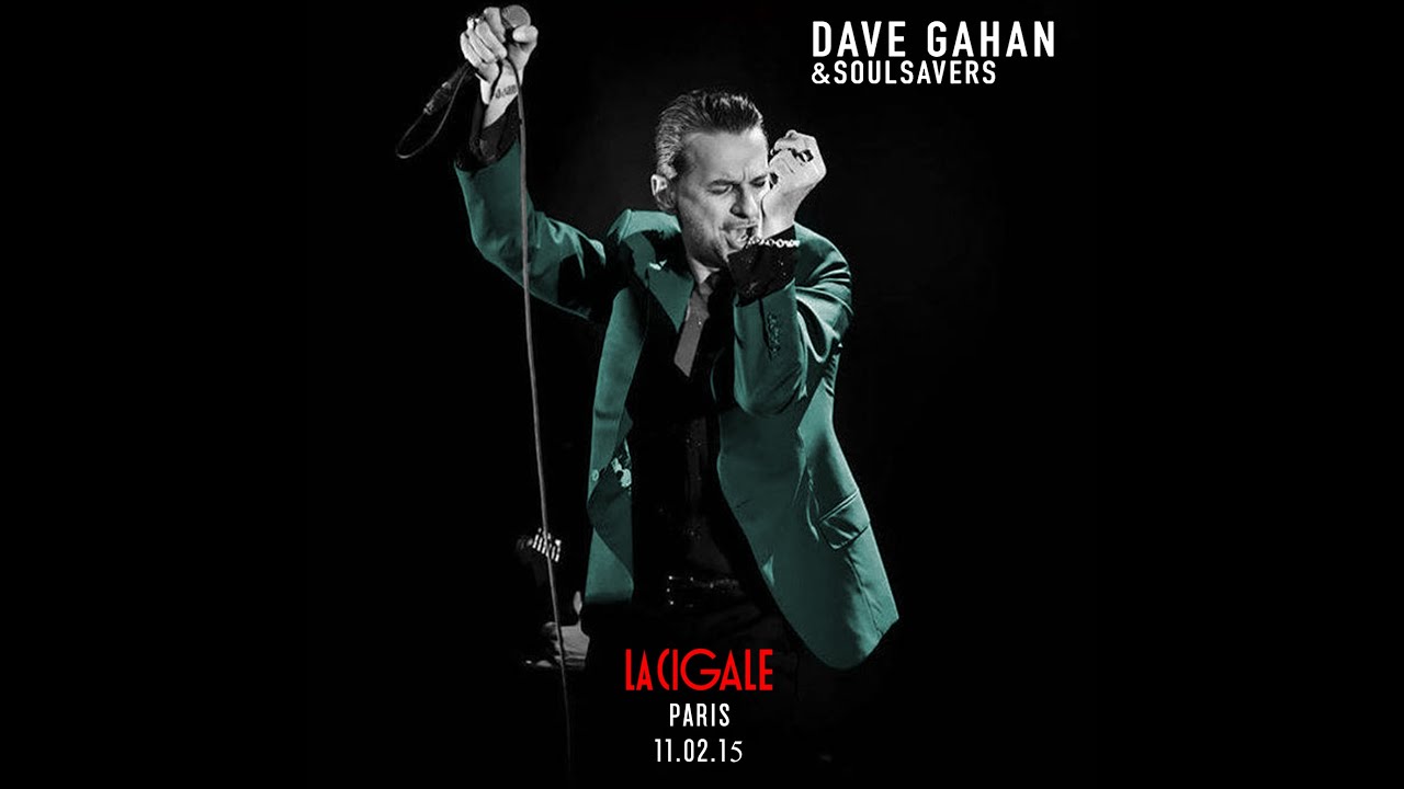 Dave Gahan & Soulsavers - La Cigale, Paris 11.02.15 - Multicam by Morphine1977 / MerothProd
