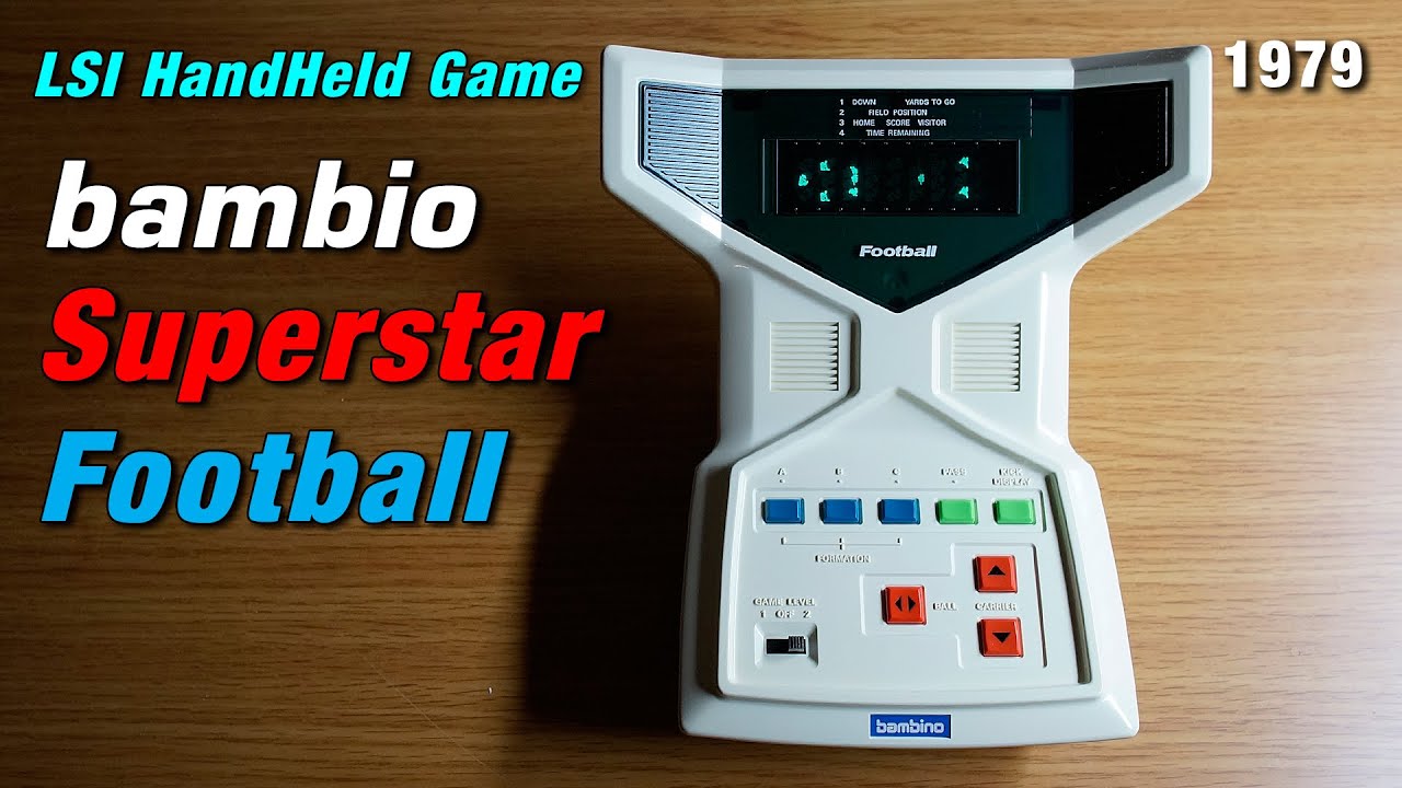 1979 밤비노 수퍼스타풋볼 VFD게임기(Bambino Superstar Foolball LSI Game repair)