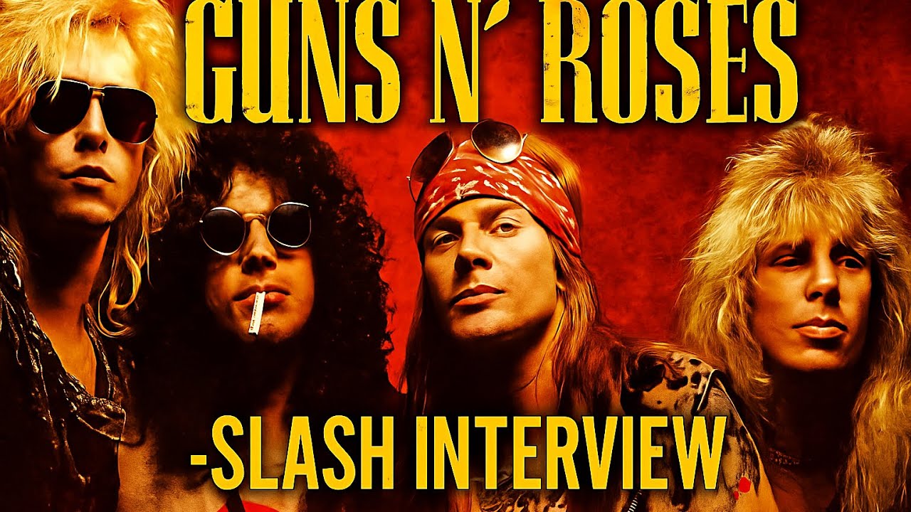 GUNS N ROSES — Закулисный документальный фильм о жизни за кулисами — Интервью со Слэшем