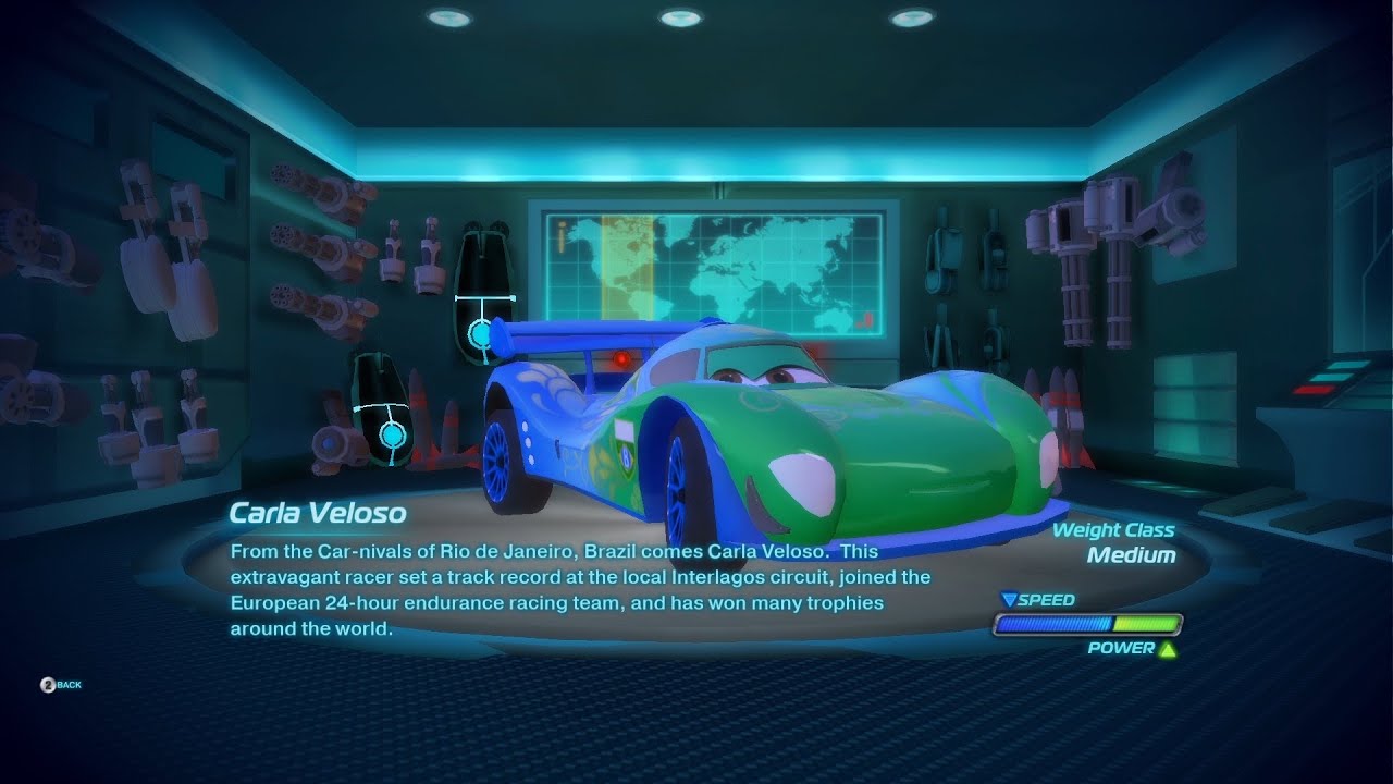 Cars 2 PC - Carla Veloso Gameplay