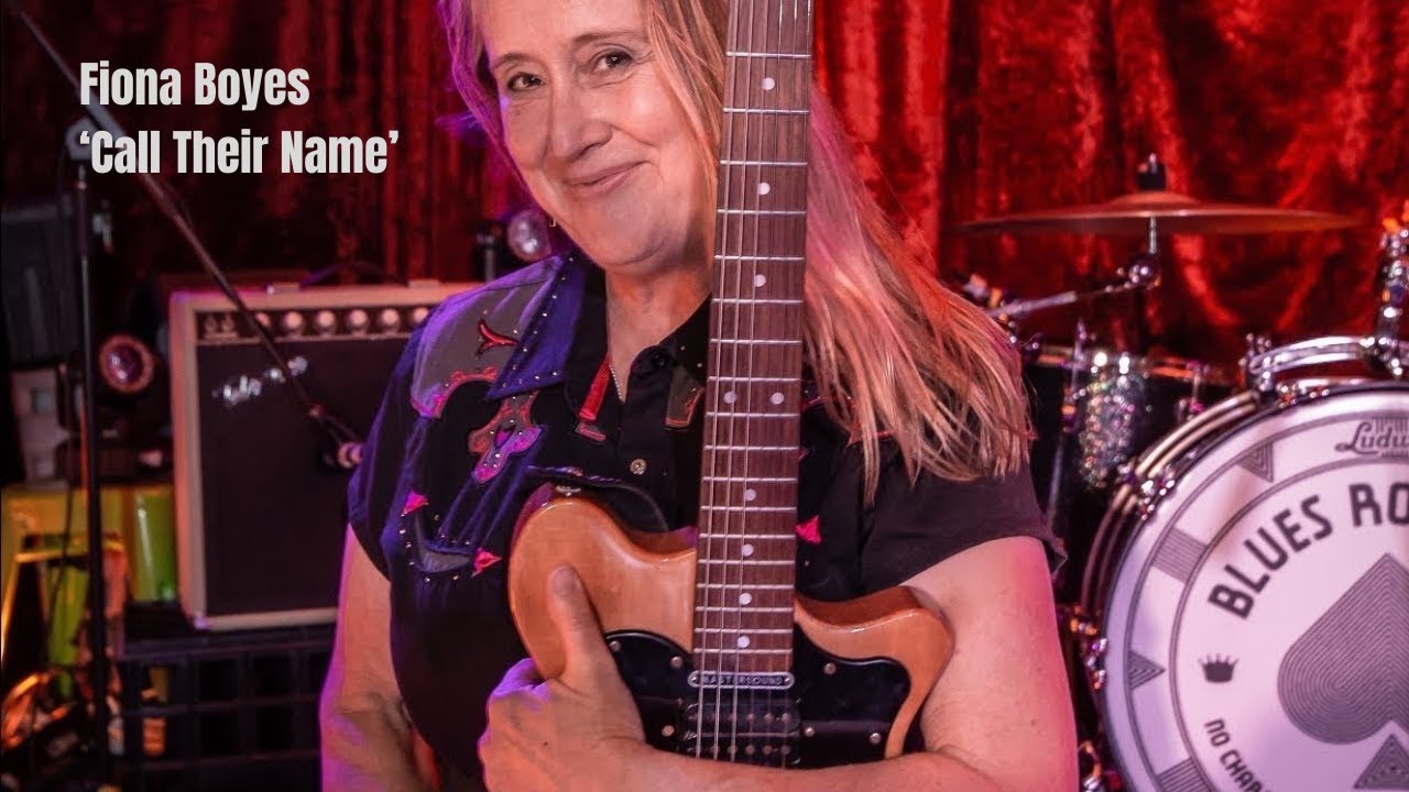 Fiona Boyes - Swampy electric blues: ‘Call Their Name’ (from ‘Voodoo in the Shadows’ album)