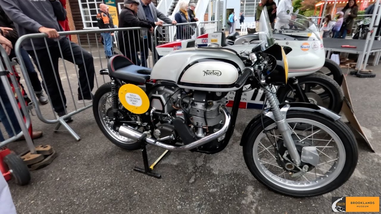 Brooklands Motorcycle Day 2024  The Norton Story.