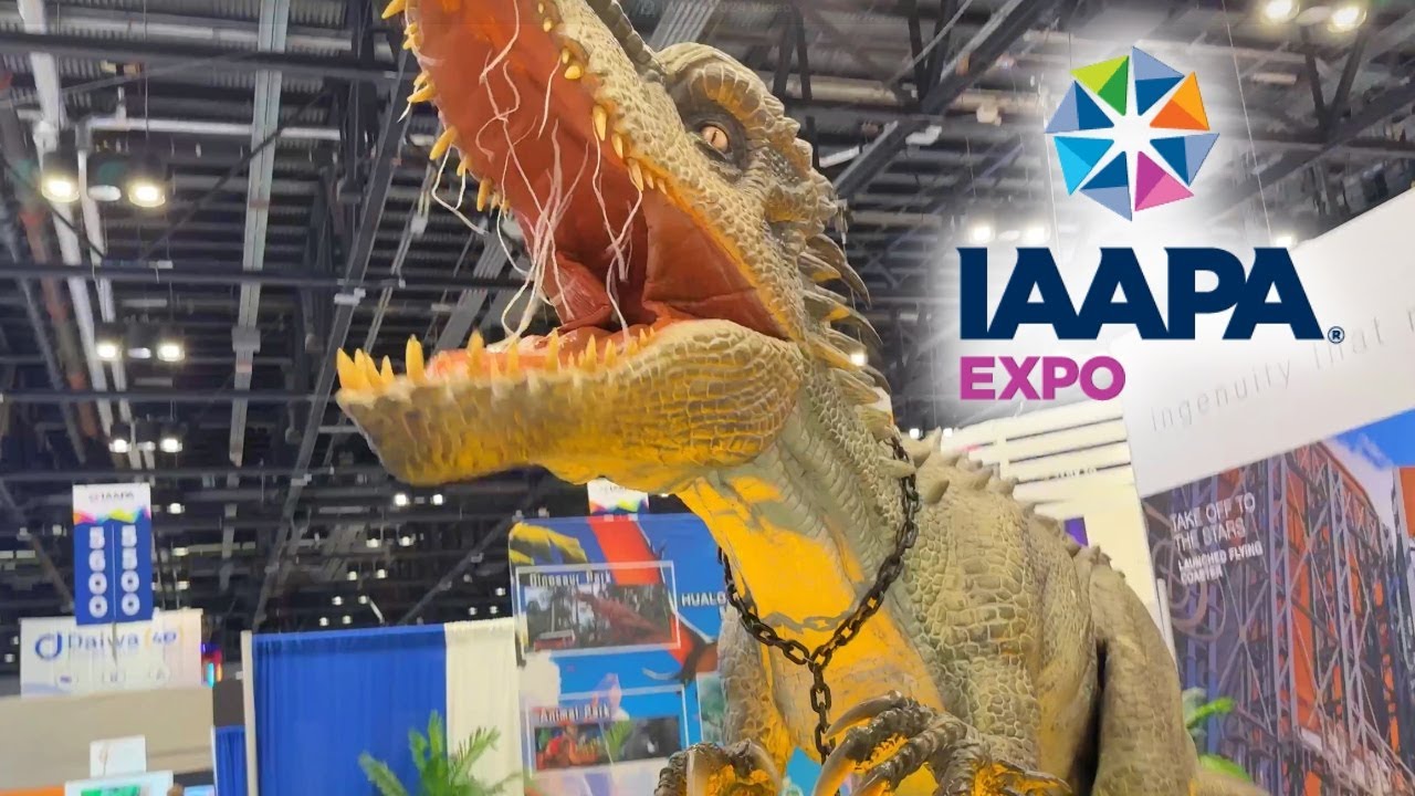 Amazing New Animatronics at the 2024 IAAPA Expo!