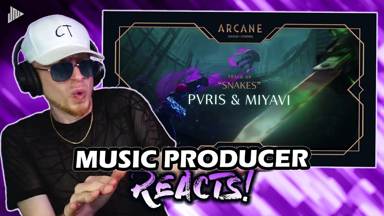Реакция музыкального продюсера на Miyavi и PVRIS — Snakes | Arcane League of Legends
