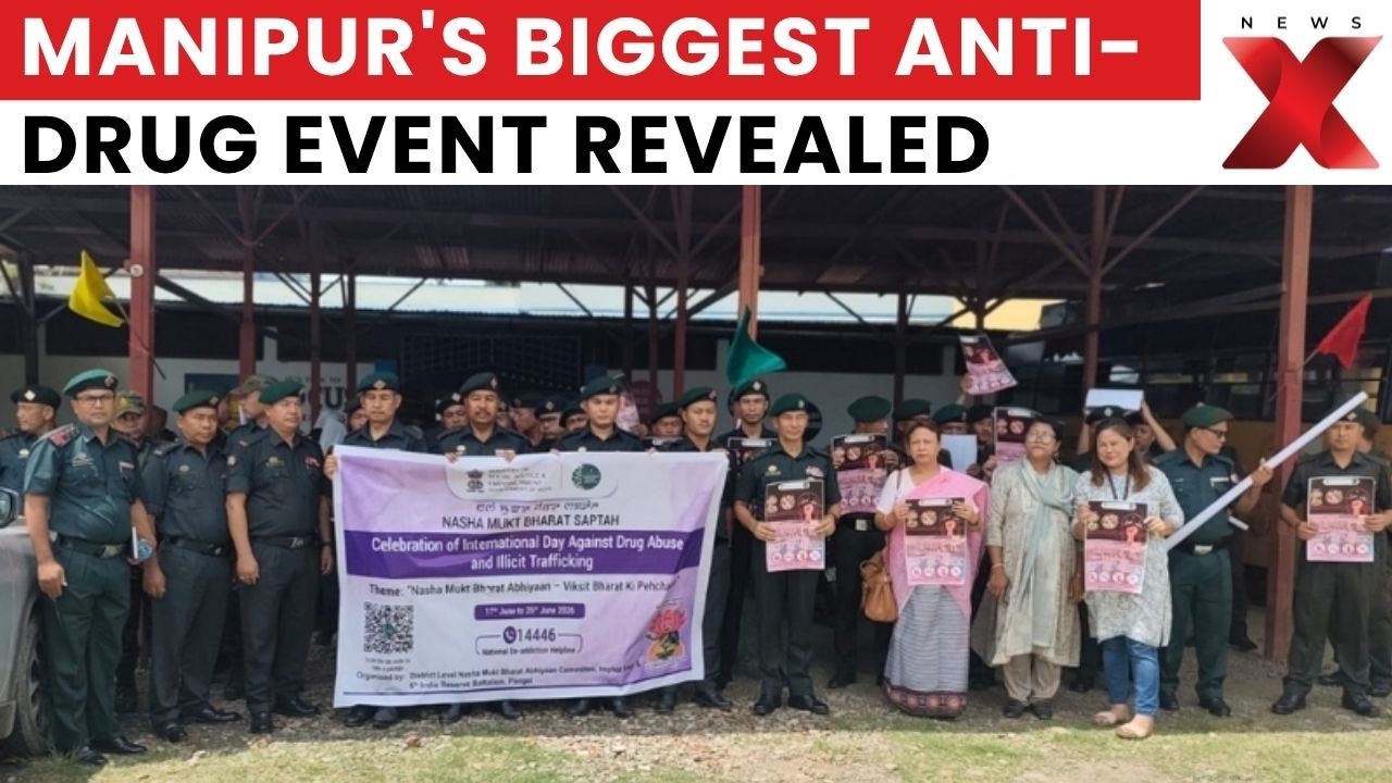 Manipur Marks International Day Against Drug Abuse With 10-Km Awareness Run
