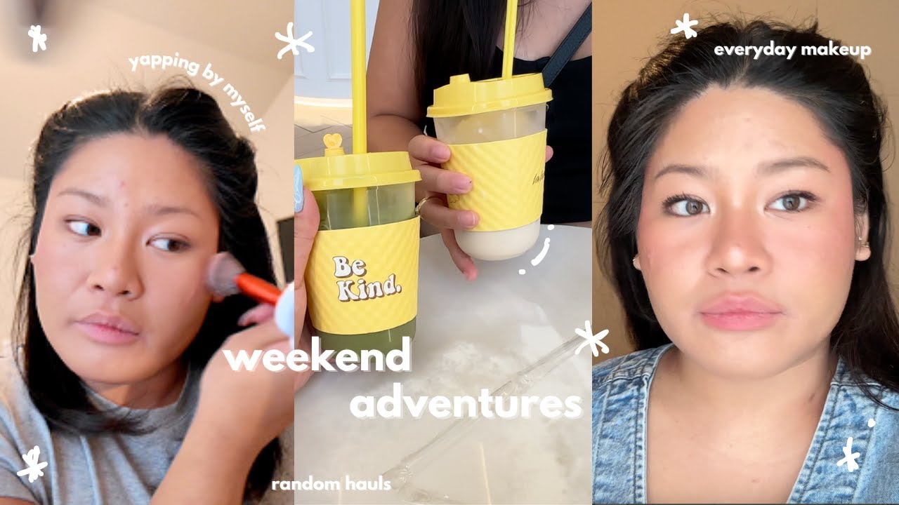 SUMMER WEEKEND☀️ shopping with my sister, coffee shop run, skincare haul & yap sessions