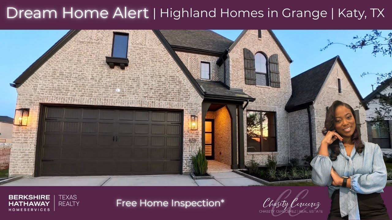 Highland Homes | 222 | Grange | 3,926 SF | 5 Bedroom | Don't Miss This Stunning New Build | Katy, TX