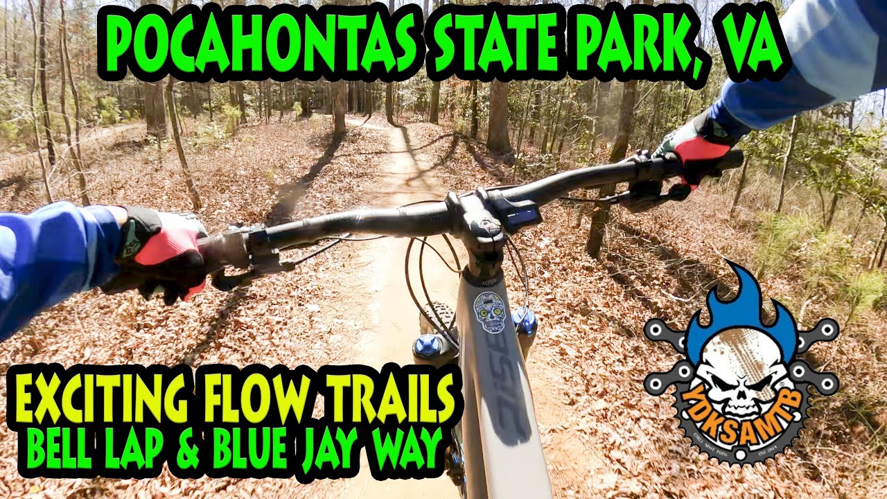 EXCITING FLOW TRAILS at Pocahontas State Park | BELL LAP & BLUE JAY WAY | YDKSAMTB | ORBEA Rise H15
