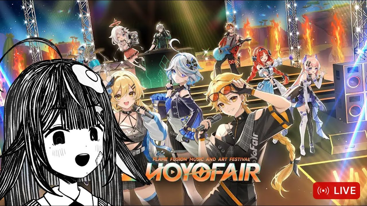 NO TIME TO TALK I OVERSLEPT HOYOFAIR! | HOYOFAIR 2024 WATCH PARTY