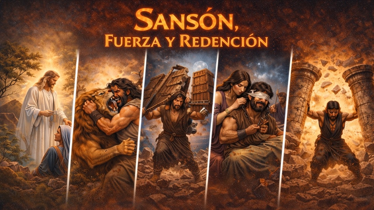 Sansón, fuerza y redención
