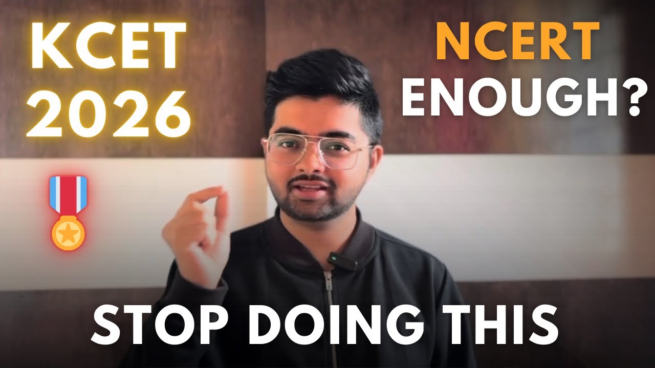 Is NCERT Enough for KCET 2026? Toppers Are Hiding This From You