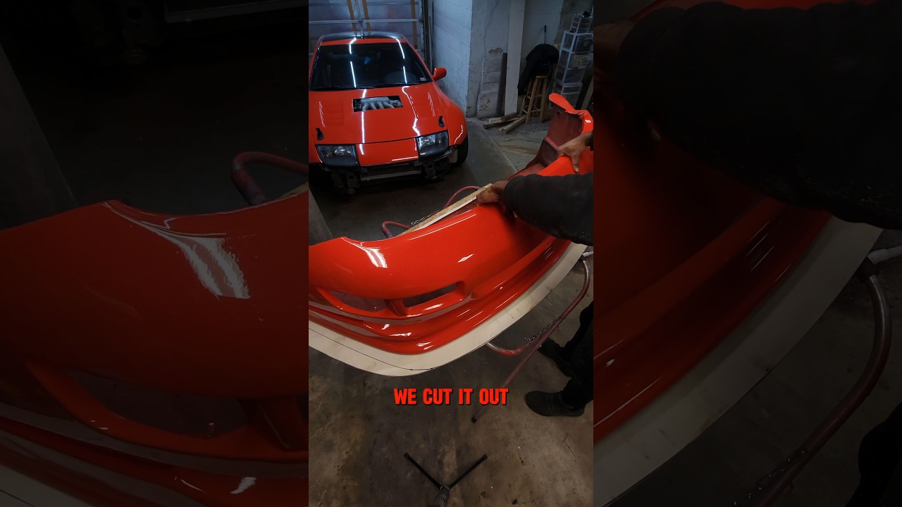 How to create a front splitter and fail